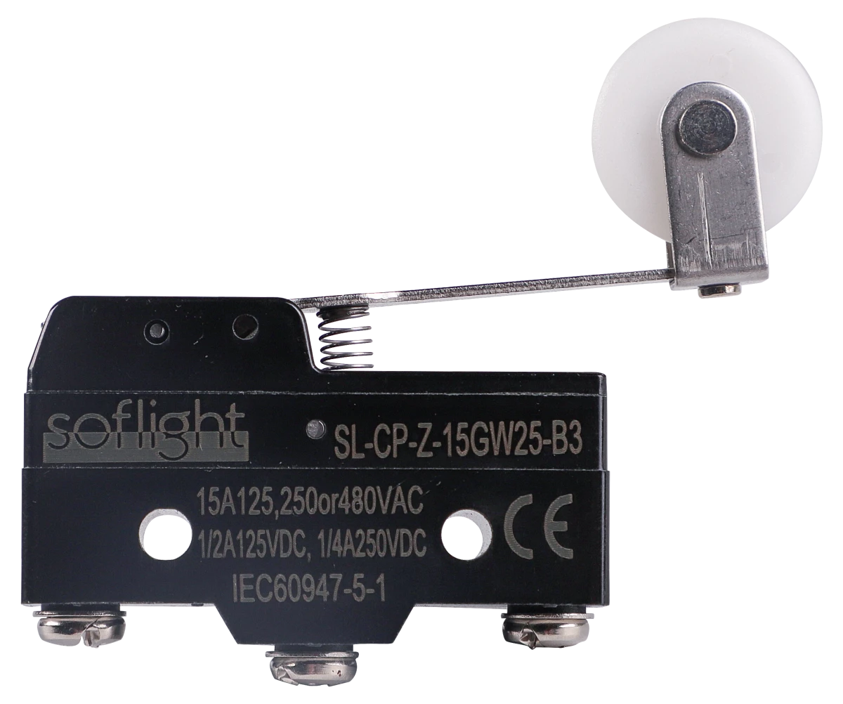Softlight SL-CP-Z-15GW25-B3 — Microswitch 125,250,380V - 15A (imagem de família)