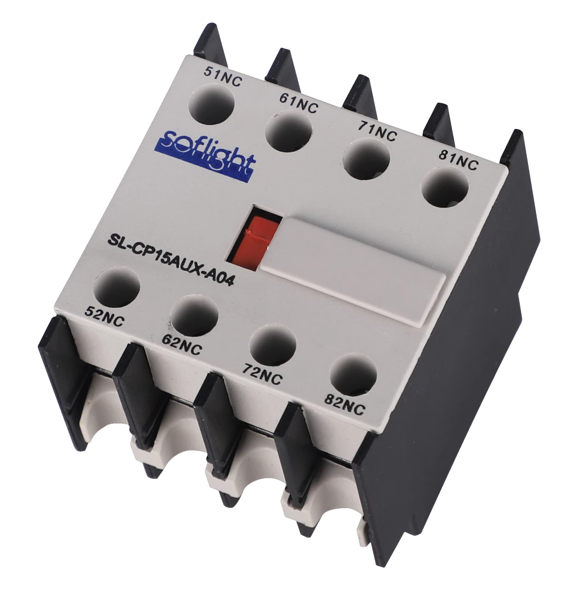 Softlight SL-CP15AUX-A13 — Contactos Auxiliares p/ Contactores SL-CP15..., Montagem Frontal (imagem de família)