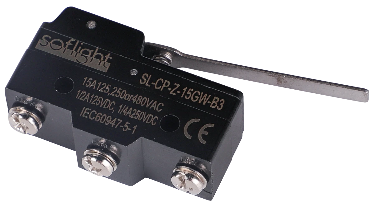 Softlight SL-CP-Z-15GW-B3 — Microswitch 125,250,380V - 15A (imagem de família)