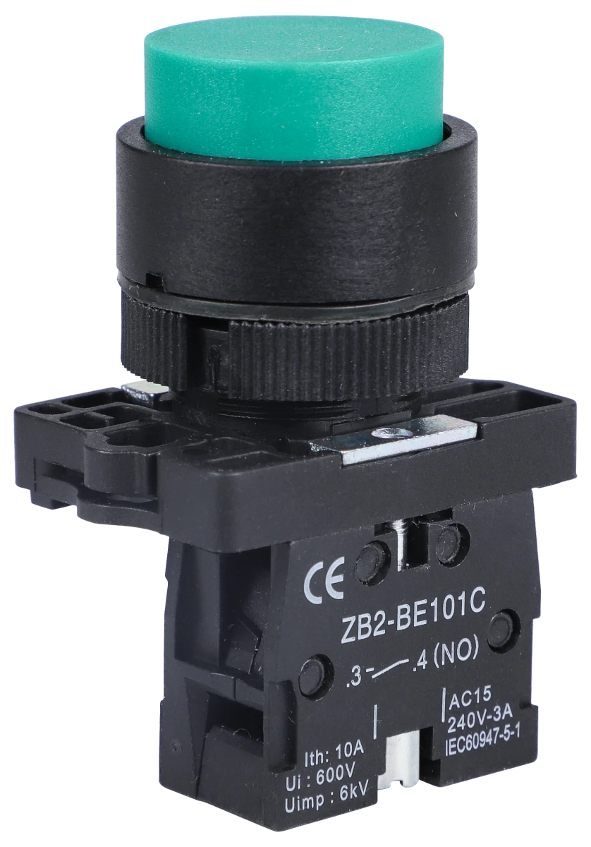 Softlight SL-CPB01-EL31 — Botão Pressão Plástico Saliente