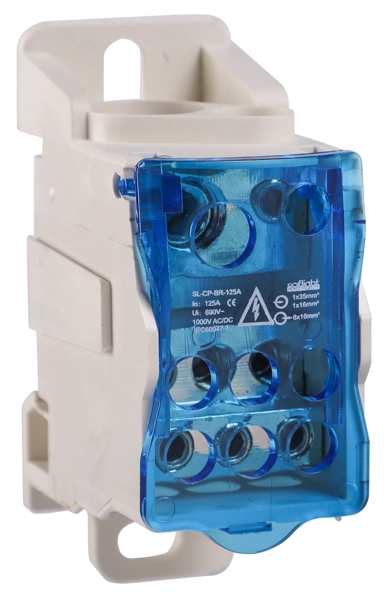 Softlight SL-CP-BR-125A — Bloco Repartidor Unipolar 80 a 500A