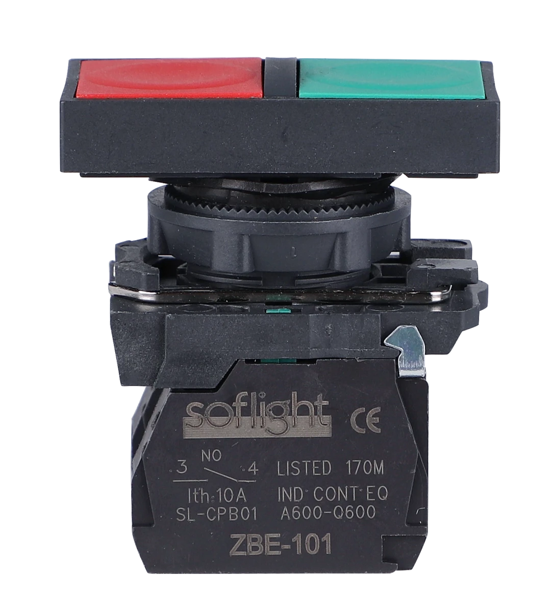 Softlight SL-CPB01-AL8325 — Botão Pressão Plástico Duplo (imagem de família)