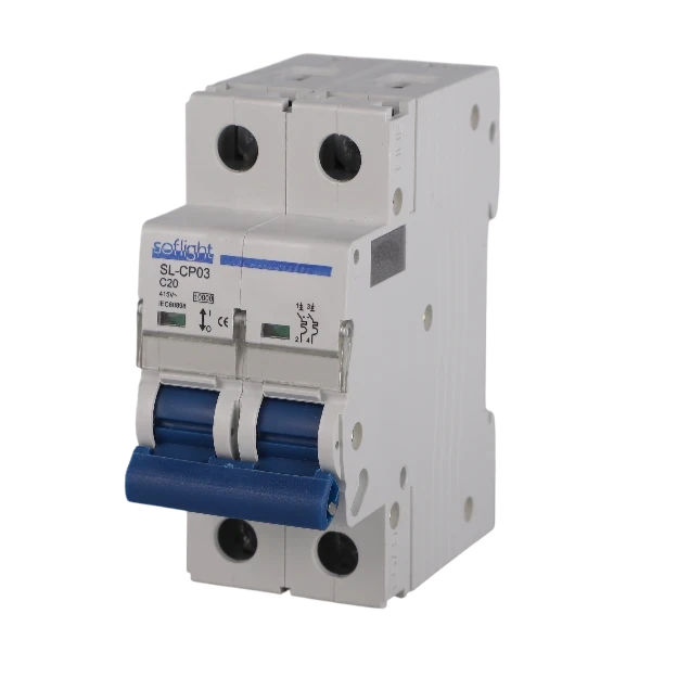 Softlight SL-CP02232-DC — Disjuntores Automáticos Magnetotérmicos 6 kA(6000A)-500Vdc (2P) (imagem de família)