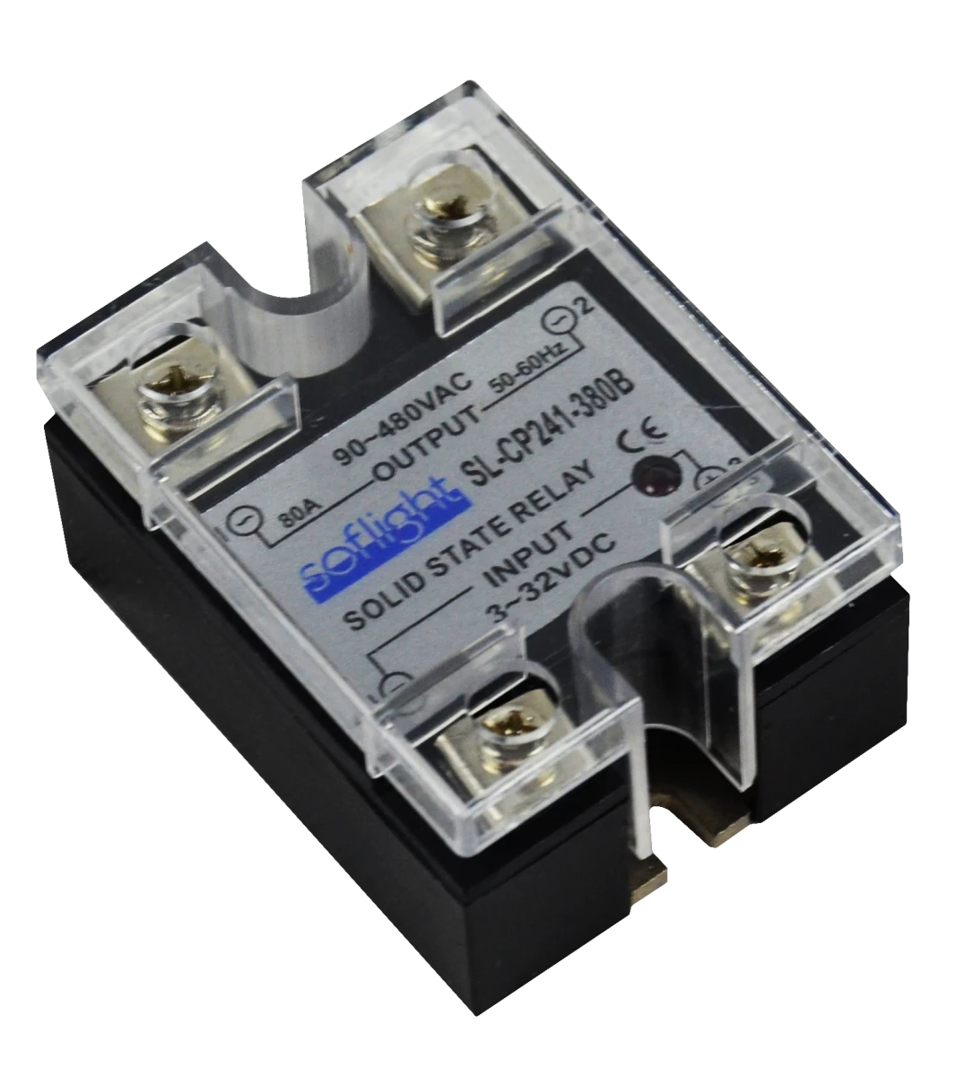 Softlight SL-CP241-340B — Relés de Estado Sólido Monofásicos (imagem de família)