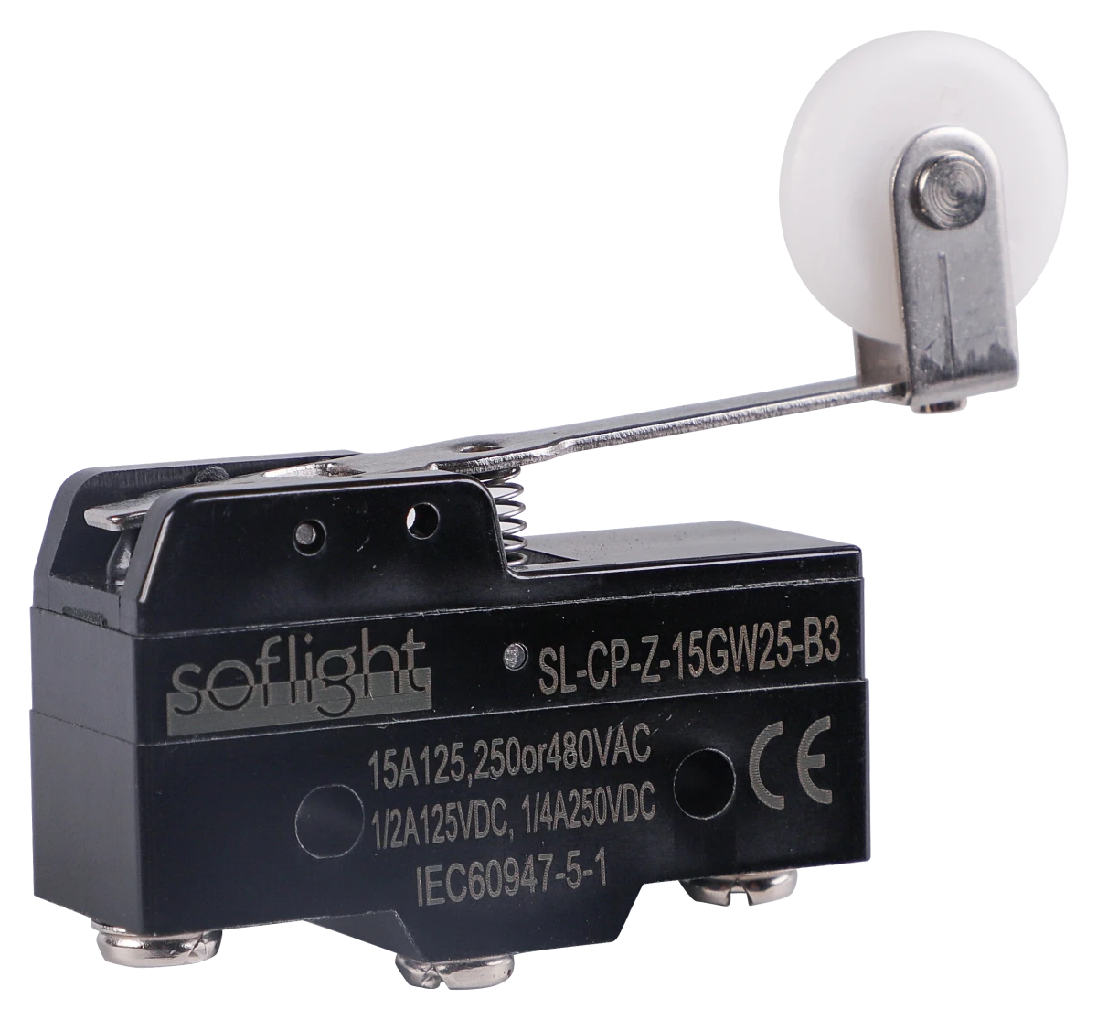 Softlight SL-CP-Z-15GW25-B3 — Microswitch 125,250,380V - 15A (imagem de família)