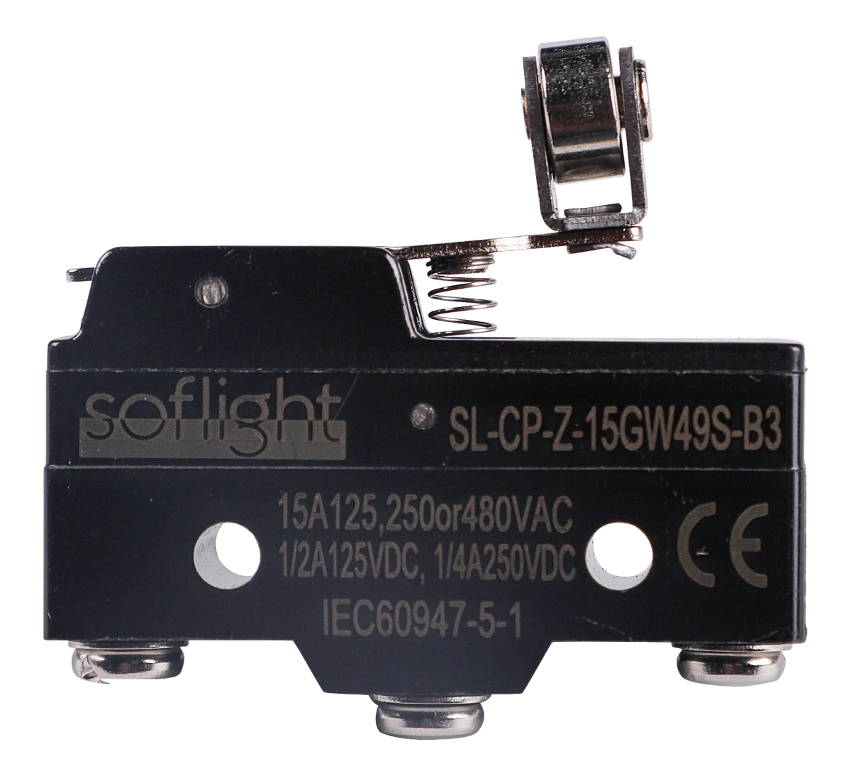 Softlight SL-CP-Z-15GW49S-B3 — Microswitch 125,250,380V - 15A (imagem de família)