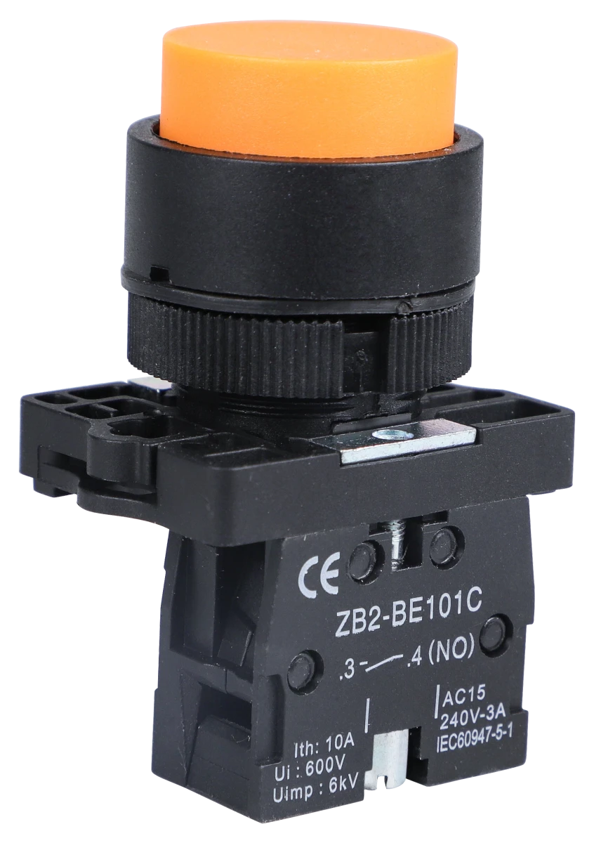 Softlight SL-CPB01-EL51 — Botão Pressão Plástico Saliente