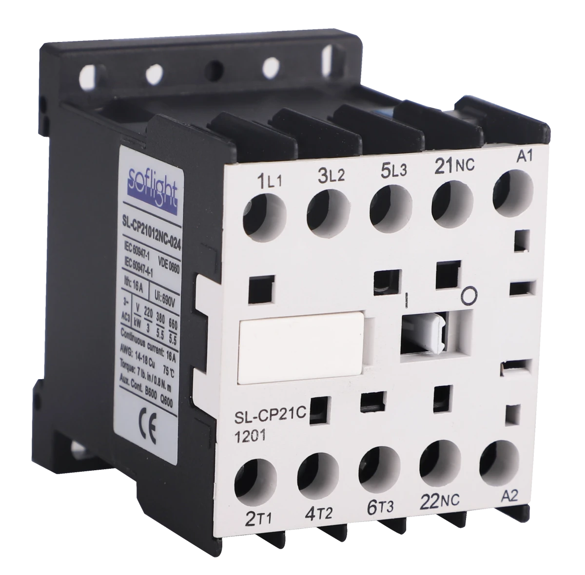 Softlight SL-CP21012NC-024 — Mini Contactores (imagem de família)