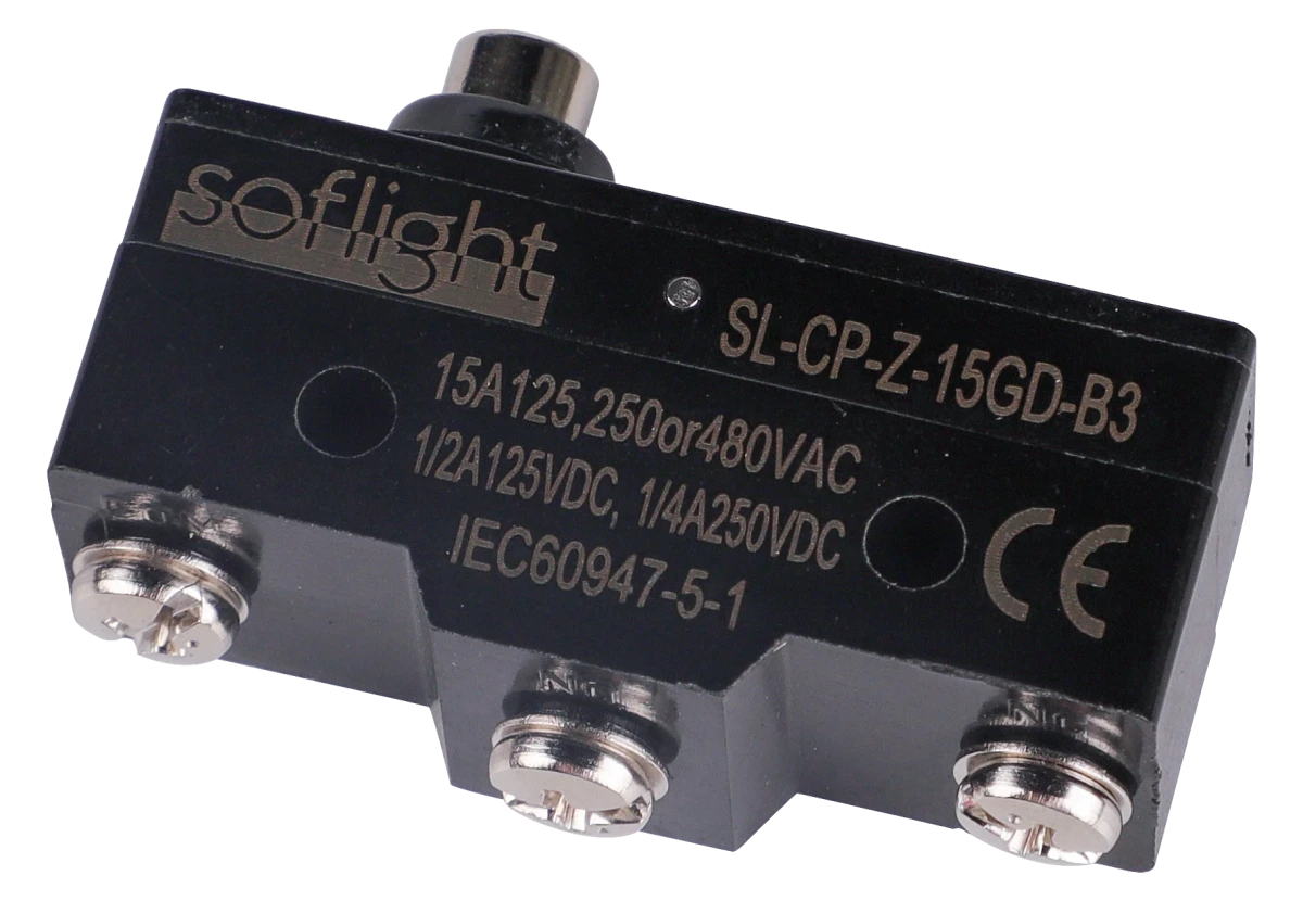 Softlight SL-CP-Z-15GD-B3 — Microswitch 125,250,380V - 15A (imagem de família)