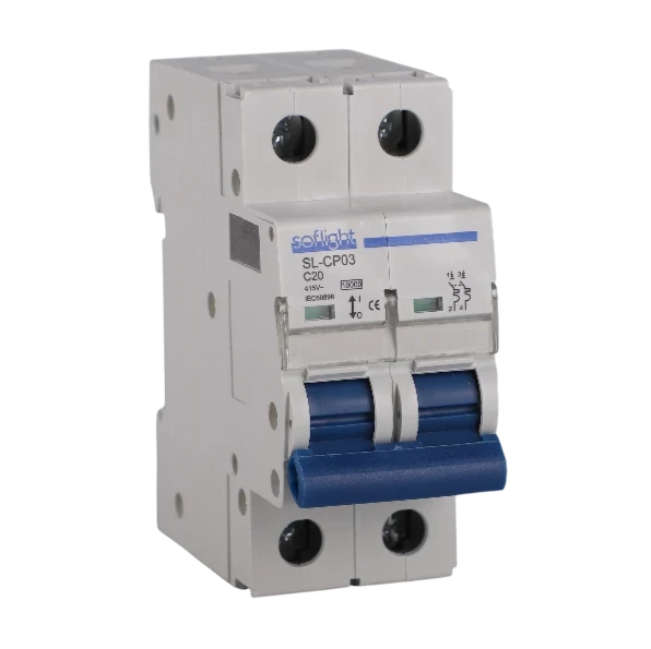 Softlight SL-CP02232-DC — Disjuntores Automáticos Magnetotérmicos 6 kA(6000A)-500Vdc (2P) (imagem de família)