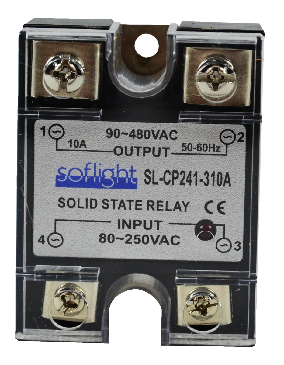 Softlight SL-CP241-310A — Relés de Estado Sólido Monofásicos (imagem de família)