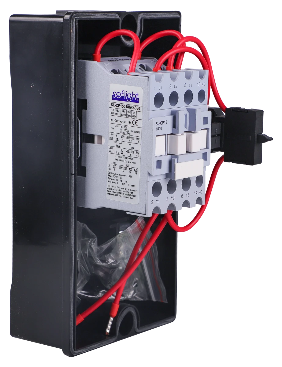 Softlight SL-CP22018-230 — Discontactor sem Relé Térmico (imagem de família)