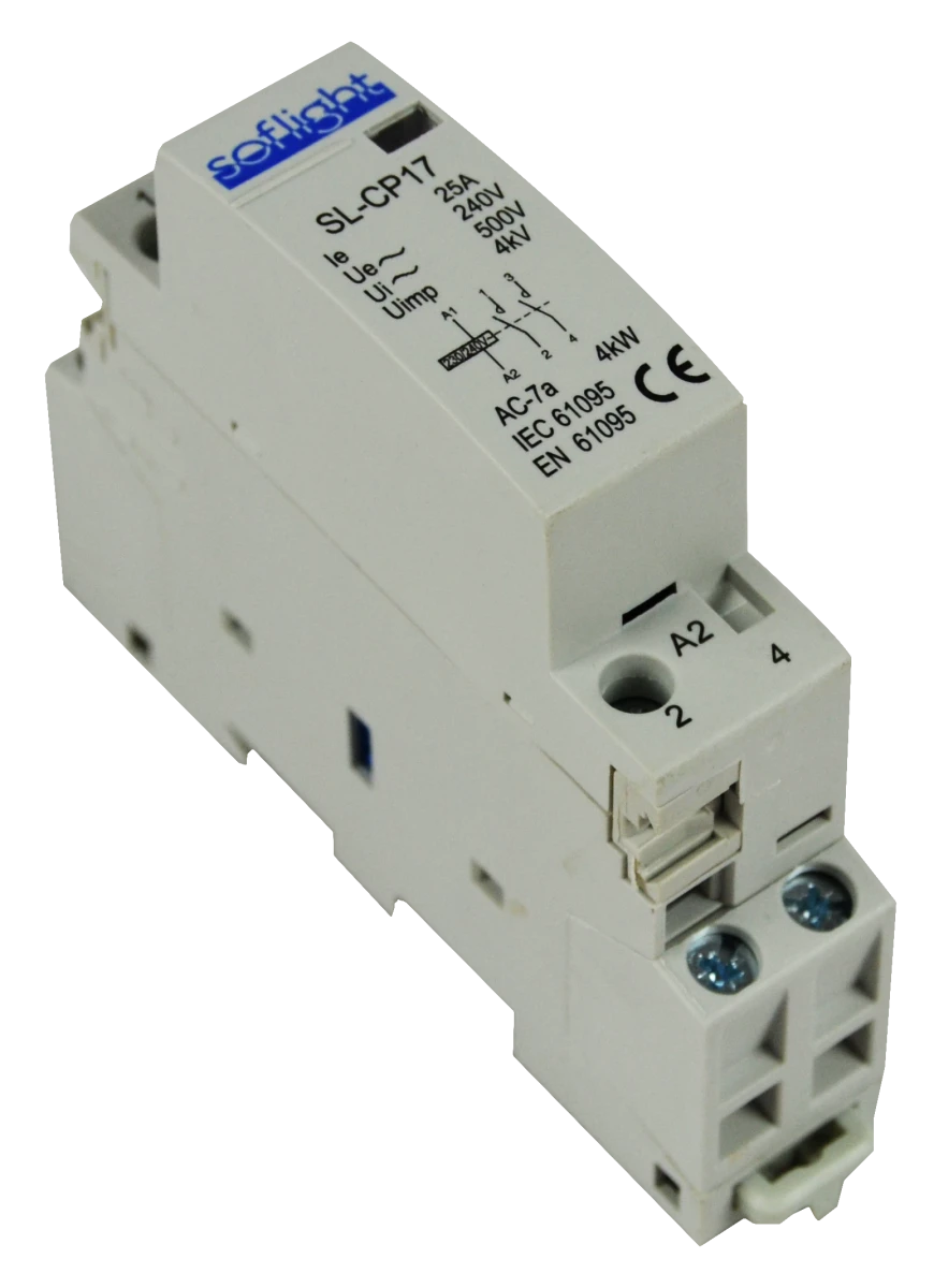 Softlight SL-CP17225-1NO1NC-024 — Contactores Modulares (imagem de família)
