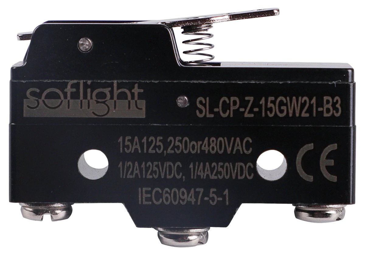 Softlight SL-CP-Z-15GW21-B3 — Microswitch 125,250,380V - 15A (imagem de família)