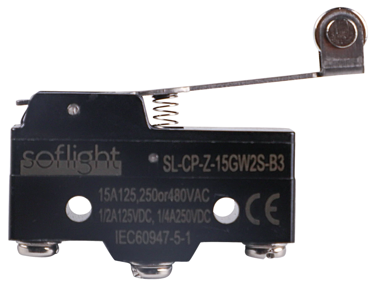 Softlight SL-CP-Z-15GW2S-B3 — Microswitch 125,250,380V - 15A (imagem de família)