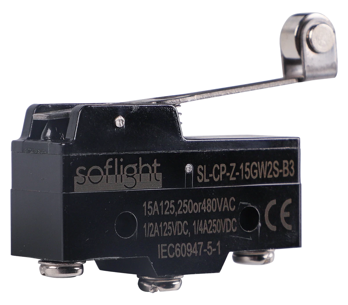Softlight SL-CP-Z-15GW2S-B3 — Microswitch 125,250,380V - 15A (imagem de família)