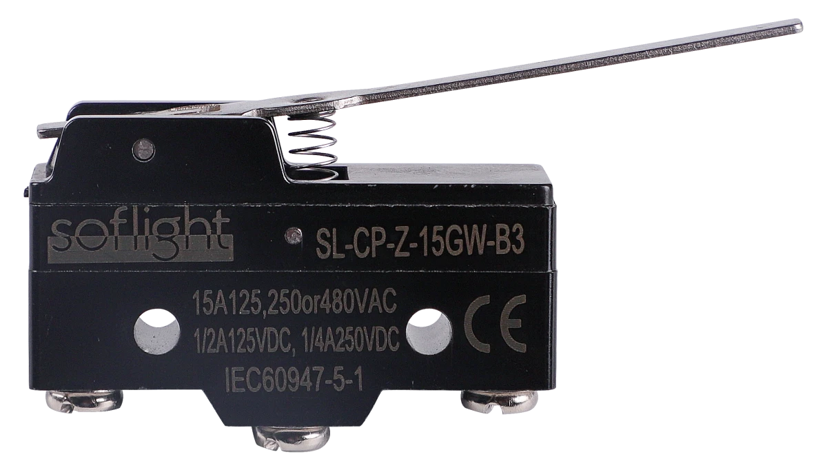 Softlight SL-CP-Z-15GW-B3 — Microswitch 125,250,380V - 15A (imagem de família)