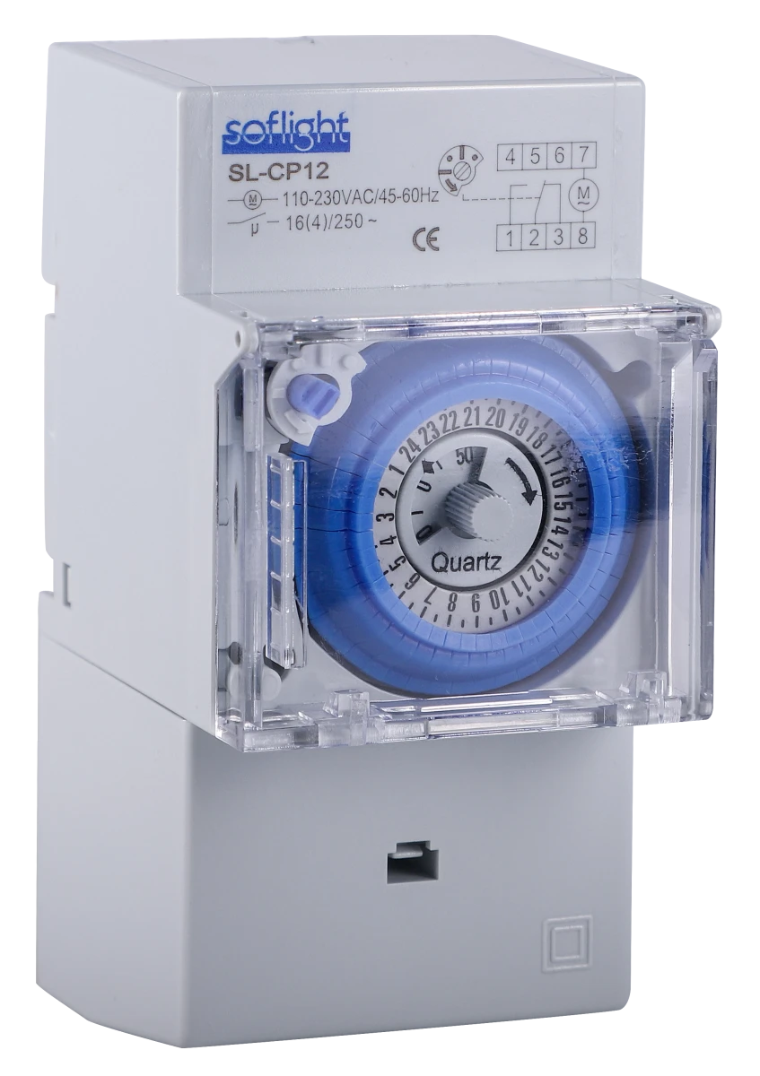 Softlight SL-CP12010 — Interruptores Horários Analógicos (imagem de família)