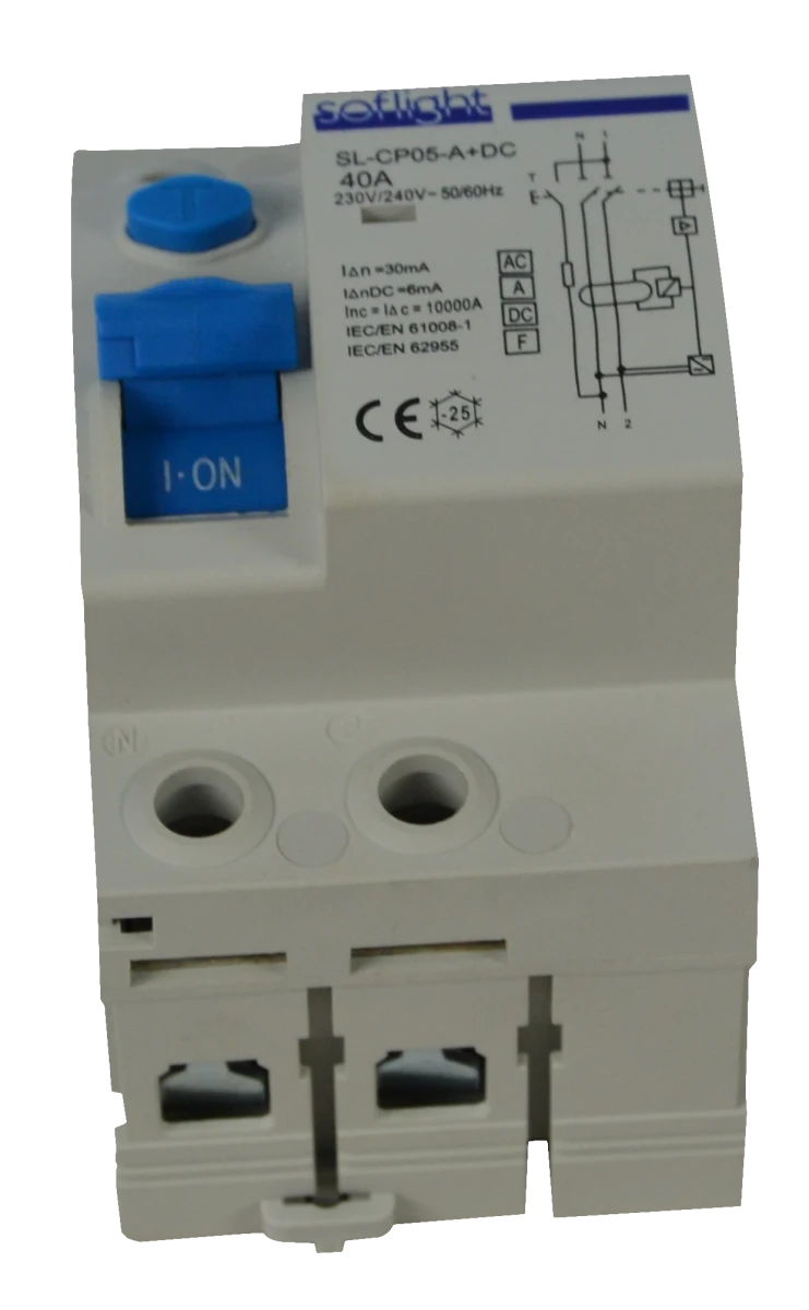 Softlight SL-CP05263-30-A-DC — Interruptores Diferenciais Modulares Tipo A + DC (imagem de família)
