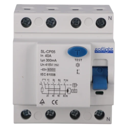 Softlight SL-CP054100-300-AC — Interruptores Diferenciais Modulares Tipo AC (imagem de família)