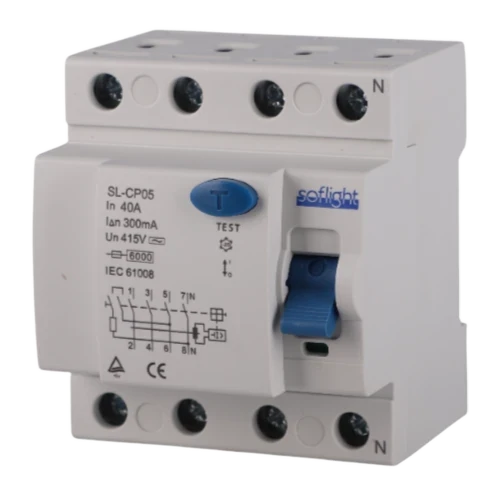 Softlight SL-CP054100-30-AC — Interruptores Diferenciais Modulares Tipo AC (imagem de família)